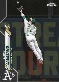 #160 Ramon Laureano - Oakland Athletics - 2020 Topps Chrome Baseball