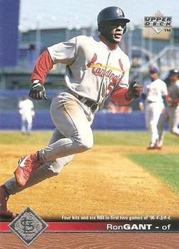 #160 Ron Gant - St. Louis Cardinals - 1997 Upper Deck Baseball