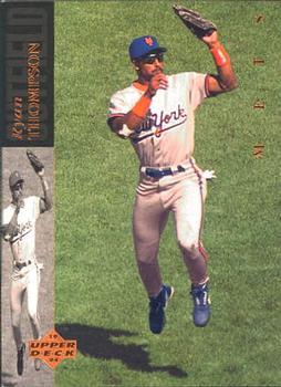 #160 Ryan Thompson - New York Mets - 1994 Upper Deck Baseball