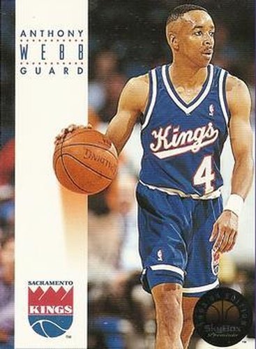 #160 Spud Webb - Sacramento Kings - 1993-94 SkyBox Premium Basketball
