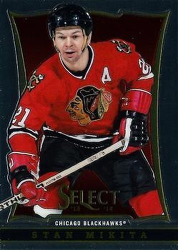 #160 Stan Mikita - Chicago Blackhawks - 2013-14 Panini Select Hockey