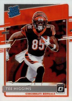 #160 Tee Higgins - Cincinnati Bengals - 2020 Donruss Optic Football