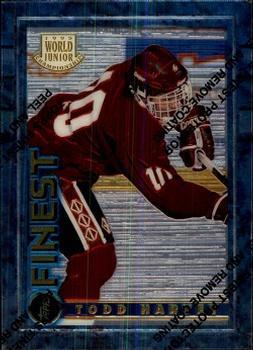 #160 Todd Harvey - Canada - 1994-95 Finest Hockey