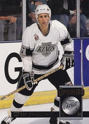 #160 Tony Granato - Los Angeles Kings - 1993-94 Donruss Hockey