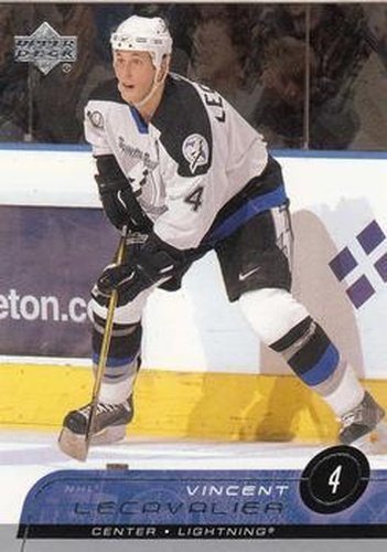 #160 Vincent Lecavalier - Tampa Bay Lightning - 2002-03 Upper Deck Hockey