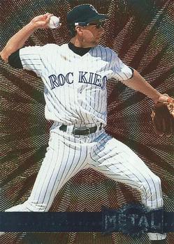 #160 Walt Weiss - Colorado Rockies - 1996 Metal Universe Baseball