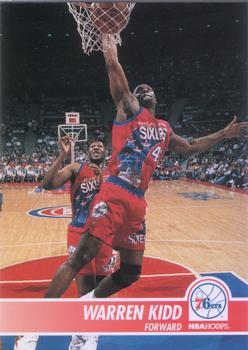 #160 Warren Kidd - Philadelphia 76ers - 1994-95 Hoops Basketball