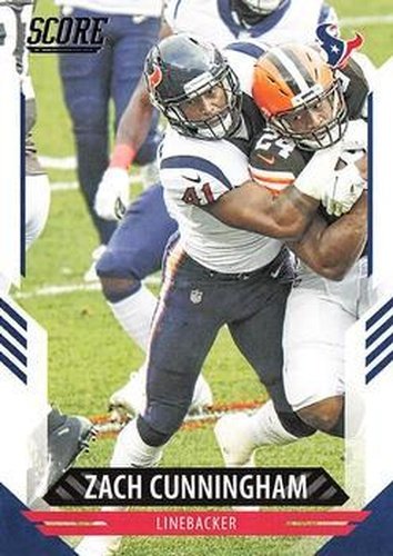 #160 Zach Cunningham - Houston Texans - 2021 Score Football