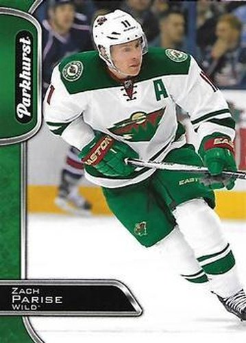 #160 Zach Parise - Minnesota Wild - 2016-17 Parkhurst Hockey