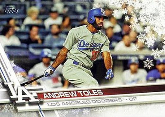 #HMW160 Andrew Toles - Los Angeles Dodgers - 2017 Topps Holiday Baseball
