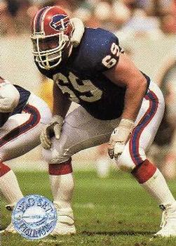 #160 Will Wolford - Buffalo Bills - 1991 Pro Set Platinum Football