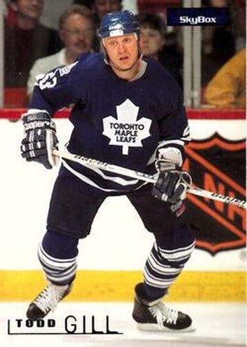 #160 Todd Gill - Toronto Maple Leafs - 1995-96 SkyBox Impact Hockey