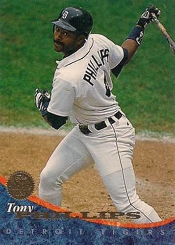 #160 Tony Phillips - Detroit Tigers - 1994 Leaf Baseball