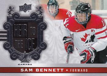 #160 Sam Bennett - Canada - 2017-18 Upper Deck Canadian Tire Team Canada Hockey