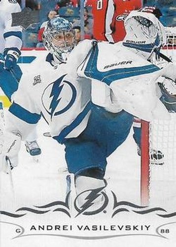 #160 Andrei Vasilevskiy - Tampa Bay Lightning - 2018-19 Upper Deck Hockey