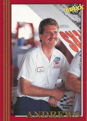 #160 Paul Andrews - AK Racing - 1992 Maxx Racing
