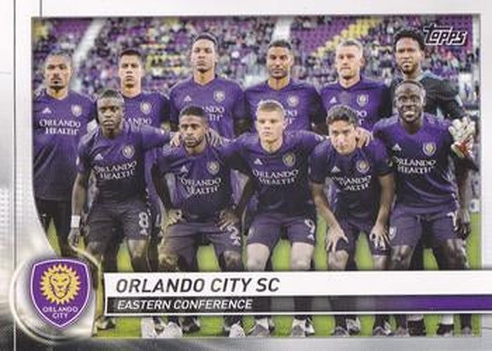 #160 Orlando City - Orlando City SC - 2020 Topps MLS Soccer
