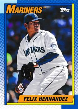 #160 Felix Hernandez - Seattle Mariners - 2013 Topps Archives Baseball