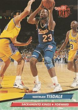 #160 Wayman Tisdale - Sacramento Kings - 1992-93 Ultra Basketball