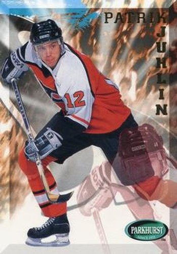 #160 Patrik Juhlin - Philadelphia Flyers - 1995-96 Parkhurst International Hockey