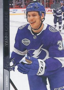 #160 Yanni Gourde - Tampa Bay Lightning - 2020-21 Upper Deck Hockey