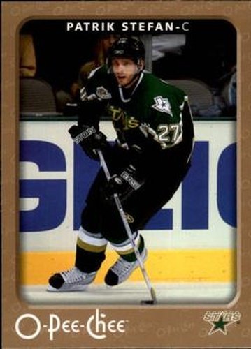 #160 Patrik Stefan - Dallas Stars - 2006-07 O-Pee-Chee Hockey