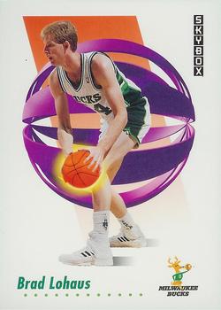 #160 Brad Lohaus - Milwaukee Bucks - 1991-92 SkyBox Basketball