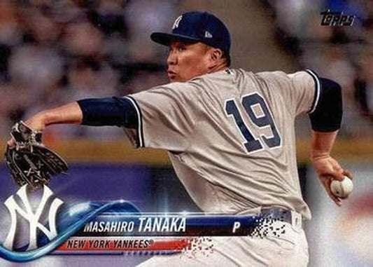 #160 Masahiro Tanaka - New York Yankees - 2018 Topps Baseball