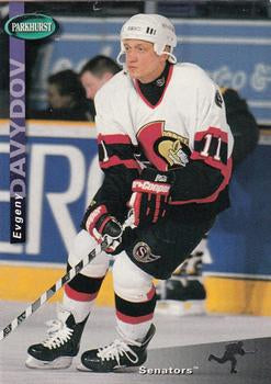 #161 Evgeny Davydov - Ottawa Senators - 1994-95 Parkhurst Hockey