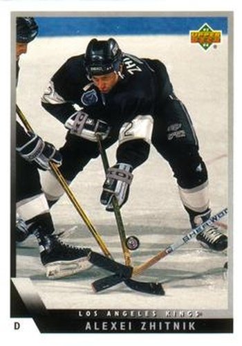 #161 Alexei Zhitnik - Los Angeles Kings - 1993-94 Upper Deck Hockey