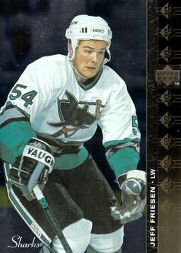#SP-161 Jeff Friesen - San Jose Sharks - 1994-95 Upper Deck Hockey - SP