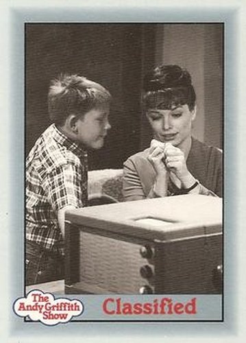 #161 Classified - 1990-91 Pacific The Andy Griffith Show