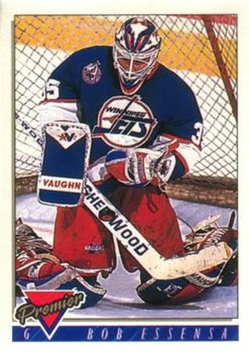 #161 Bob Essensa - Winnipeg Jets - 1993-94 O-Pee-Chee Premier Hockey