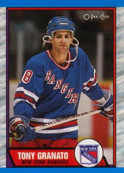 #161 Tony Granato - New York Rangers - 1989-90 O-Pee-Chee Hockey