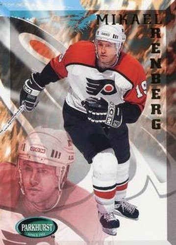 #161 Mikael Renberg - Philadelphia Flyers - 1995-96 Parkhurst International Hockey