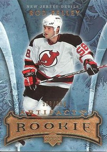 #161 Rod Pelley - New Jersey Devils - 2007-08 Upper Deck Artifacts Hockey