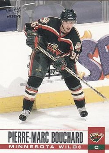 #161 Pierre-Marc Bouchard - Minnesota Wild - 2003-04 Pacific Hockey