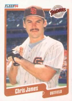 #161 Chris James - San Diego Padres - 1990 Fleer USA Baseball
