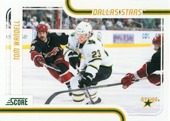 #161 Tom Wandell - Dallas Stars - 2011-12 Score Hockey