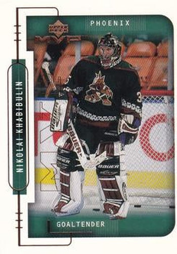#161 Nikolai Khabibulin - Phoenix Coyotes - 1999-00 Upper Deck MVP Hockey