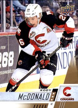 #161 Kody McDonald - Prince George Cougars - 2017-18 Upper Deck CHL Hockey