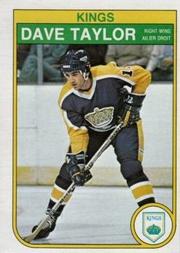 #161 Dave Taylor - Los Angeles Kings - 1982-83 O-Pee-Chee Hockey