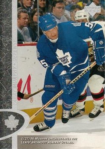 #161 Larry Murphy - Toronto Maple Leafs - 1996-97 Upper Deck Hockey