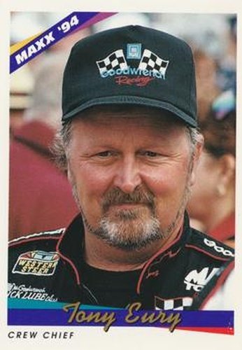#161 Tony Eury - Dale Earnhardt Inc. - 1994 Maxx Racing