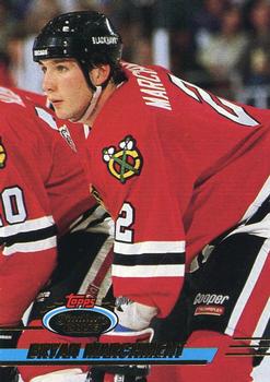 #161 Bryan Marchment - Chicago Blackhawks - 1993-94 Stadium Club Hockey
