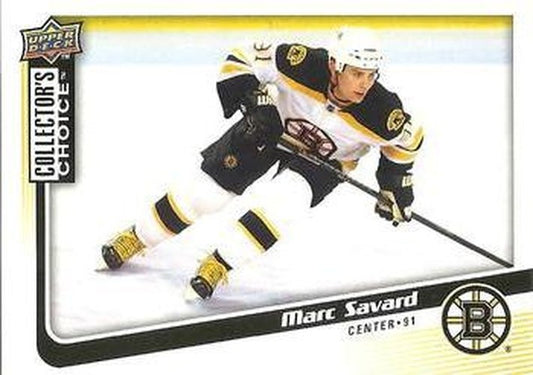 #161 Marc Savard - Boston Bruins - 2009-10 Collector's Choice Hockey