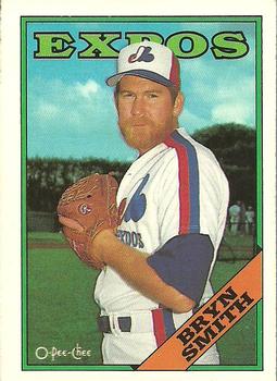 #161 Bryn Smith - Montreal Expos - 1988 O-Pee-Chee Baseball
