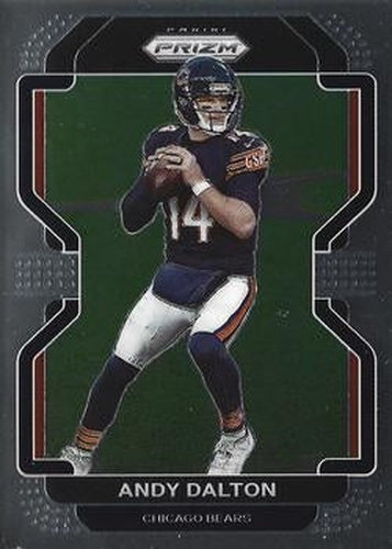 #161 Andy Dalton - Chicago Bears - 2021 Panini Prizm Football