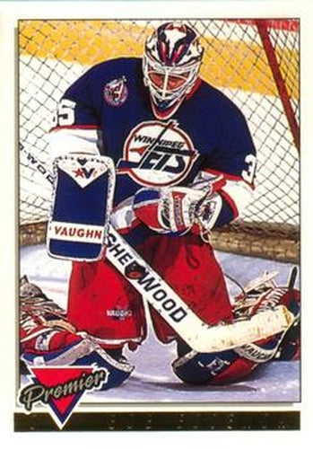 #161 Bob Essensa - Winnipeg Jets - 1993-94 O-Pee-Chee Premier Hockey - Gold