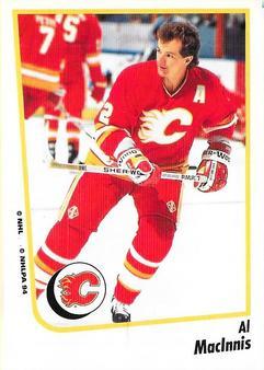 #161 Al MacInnis - Calgary Flames - 1994-95 Panini Hockey Stickers